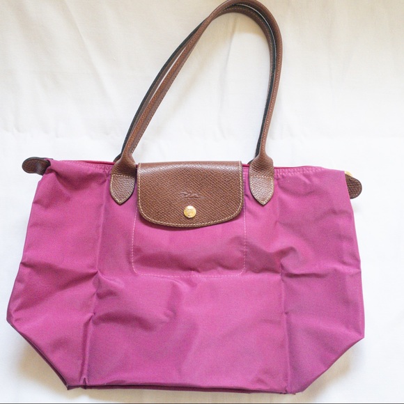 Longchamp Handbags - Longchamp Pink Le Pliage Tote Bag Purse